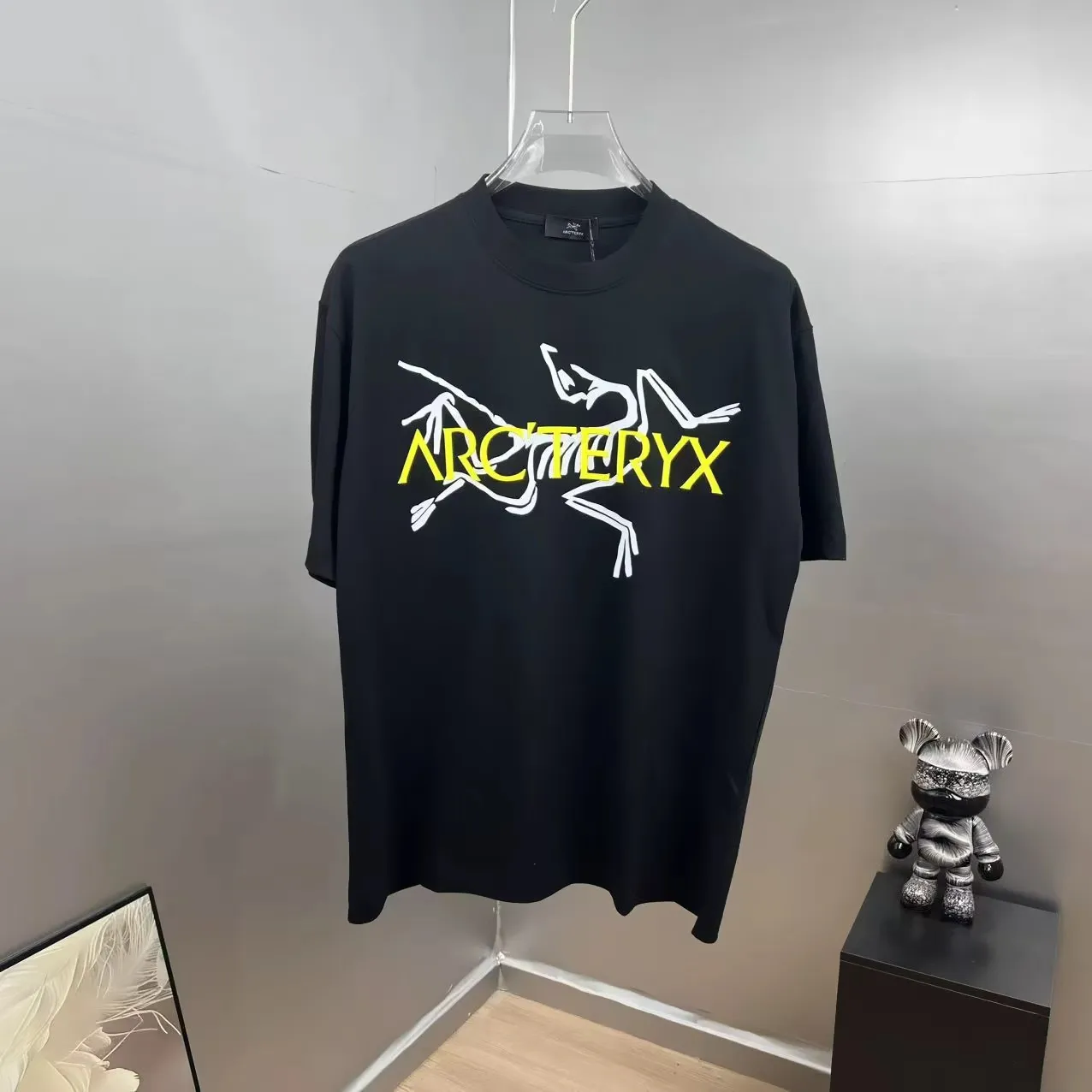 Arc～ Retro 《 》 ， ， tee ， Same Style ， : Black White Coffee Brown Size：S（90-130 ） M（125-150 ） L（135-165 ） XL（160-190 ） XXL（185 ）